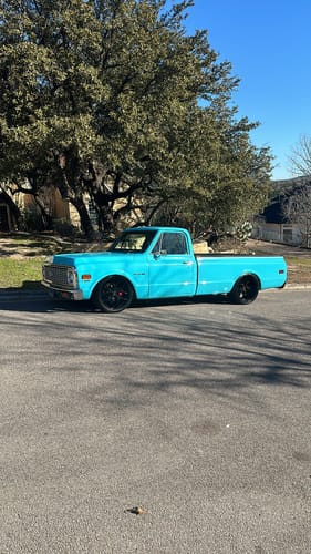 Customer photo review of CUSTOM FORGED 2-PIECE WHEELS: RV-DR08D 6 LUG