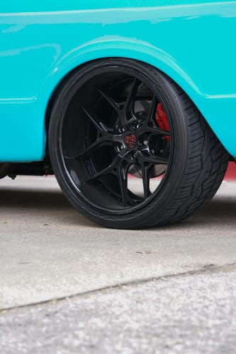 Customer photo review of CUSTOM FORGED 2-PIECE WHEELS: RV-DR08D 6 LUG