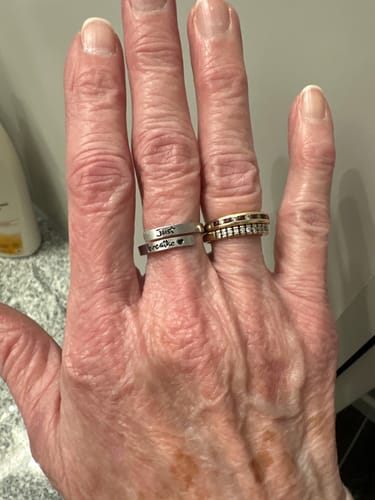 Customer photo review of Just Breathe Ring