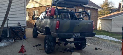 Customer photo review of 1988-1998 Chevrolet / GMC C1500 K1500 4, 6, 8 Inch Lift Blocks
