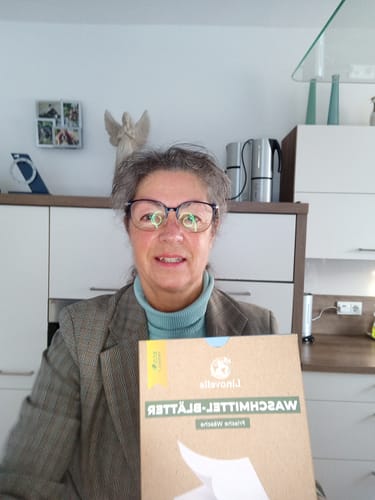Customer photo review of Waschmittelblätter + 50 Extra GRATIS Wäschen