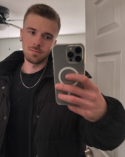 Customer photo review of Mini Cuban Link Chain Necklace