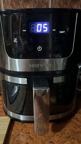 Customer photo review of Air Fryer Novio Grill & Fry