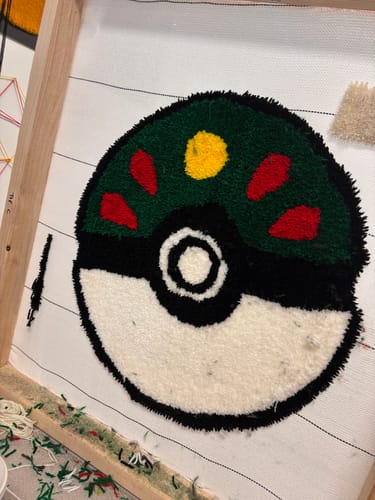 Customer photo review of Tuft Love Group Tufting Classes (Superior, CO)