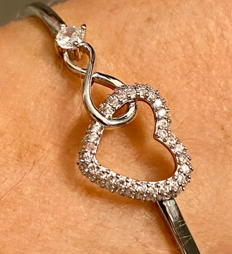 Customer photo review of Forever In My Heart Bracelet