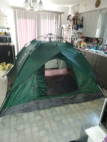 Customer photo review of 3 Secs Tent