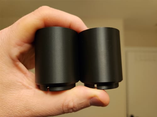 Customer photo review of Matte Black PETG Filament 1.75mm 1kg