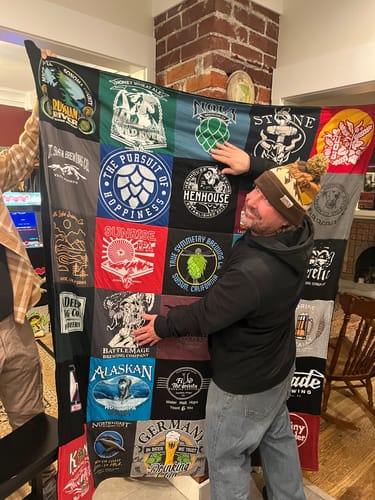 Customer photo review of Original Blanquilt™ / T Shirt Quilts