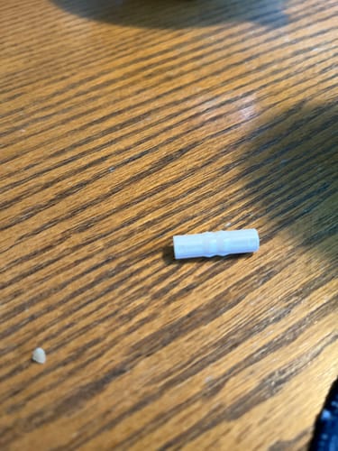 Customer photo review of Bosch Axial Glide Miter Saw Dust Chute (Gen II)