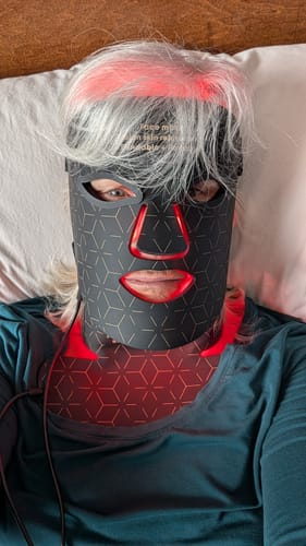 Customer photo review of HealthGuard Mask