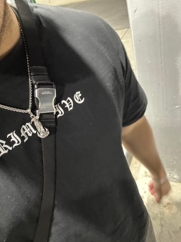 Customer photo review of UPGRADED SANTA MUERTE PENDANT