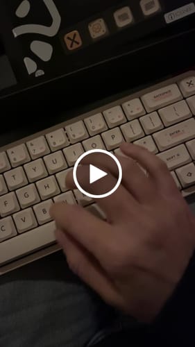 Customer video review of Magi65 Aluminum Low Profile Mechanical Keyboard