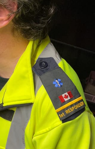 Customer photo review of FIRST RESPONDER Slip-Ons