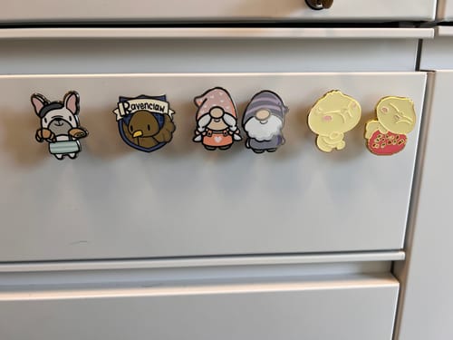 Customer photo review of Little Frenchie Pin