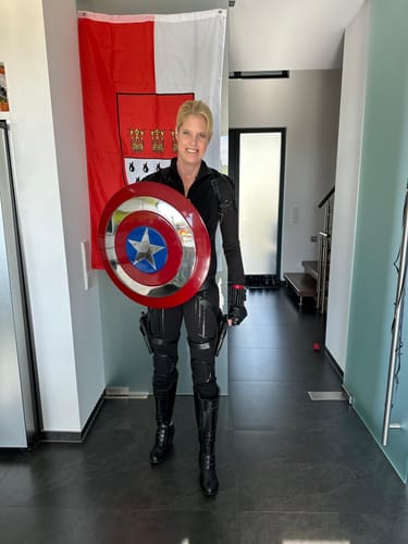 Customer photo review of Avengers 4 Avengers: Endgame Black Widow Cosplay Kostüm NEU Version