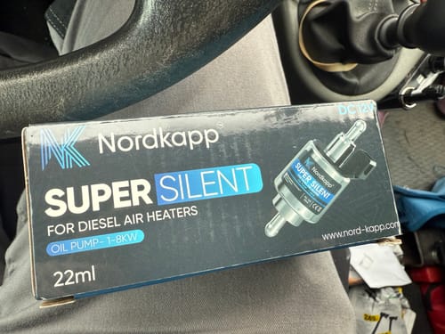 Customer photo review of Super Silent Oil Pump 12V 22ml