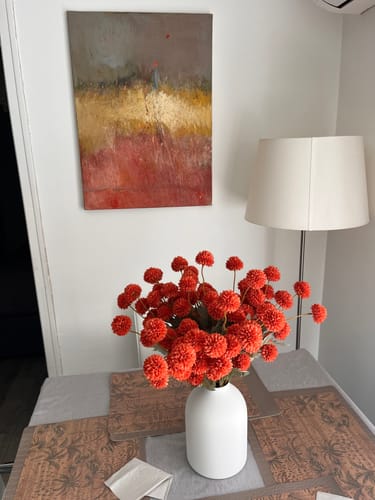 Customer photo review of Fleur de Kiku - Terracotta (10 tiges)