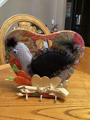 Customer photo review of Paquete De 20 Servilletas Para Decoupage