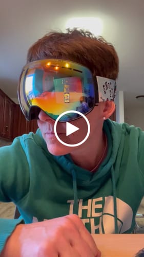Customer video review of The Emily Snow Goggle - Gasolina Lens
