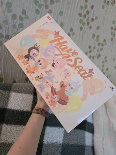 Customer photo review of POP MART The Monsters Have a Seat Series Plush Pendant Blind Box