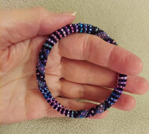 Customer photo review of Pastel Rainbow in the Night