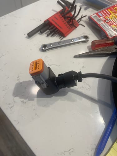 Lawrence P. review of Motion Raceworks Mono Cord Pro Steering Wheel Wiring System image 1 out of 3