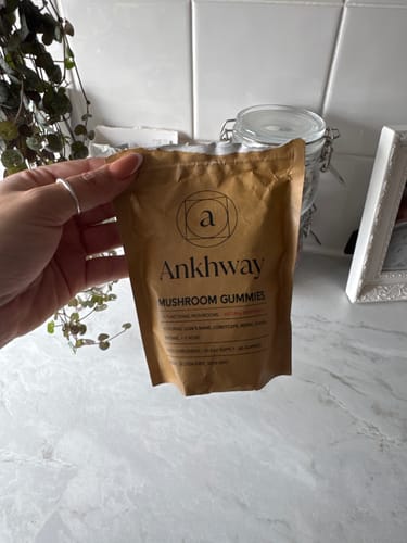 Customer photo review of Mushroom Gummies