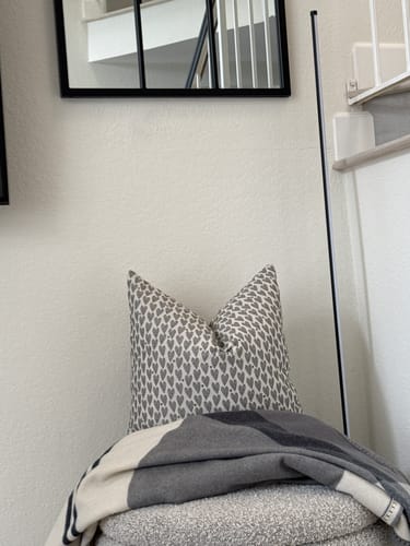Customer photo review of Down Feather Pillow Insert