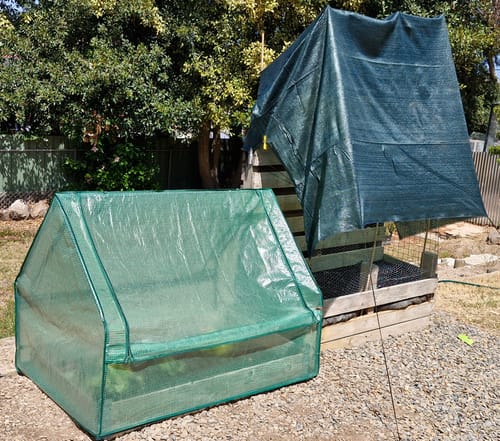 Customer photo review of Drop Over Greenhouse, 120x90x30cm