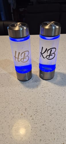 Customer photo review of HydroLab® 2.0 Hydrogen Water Bottle 420ml