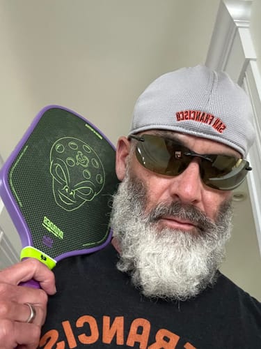 Customer photo review of The Invader 16mm Pickleball Paddle