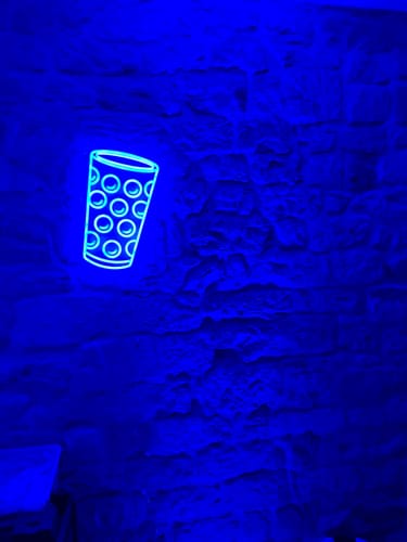 Customer photo review of Neon Dubbeglas