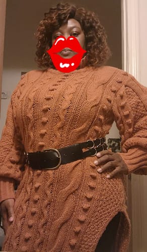 Customer photo review of Outre Wigpop Style Selects Full Wig - TIONNA