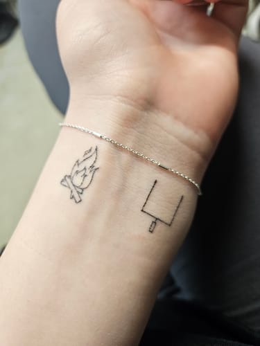 Customer photo review of Permanent jewelry