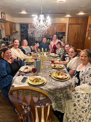 Customer photo review of Sherlock Holmes Murder Mystery Host Your Own Game Kit