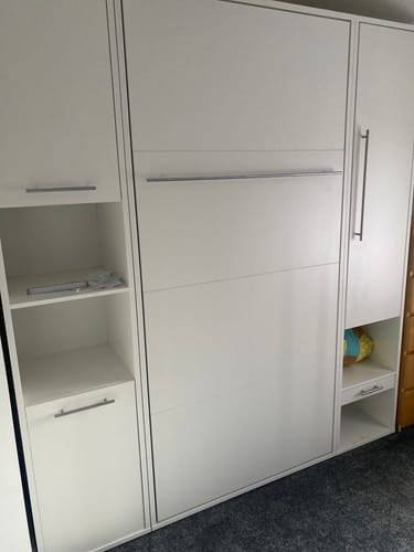 Customer photo review of BC-07 Tall Storage Cabinet for Vertical Wall Bed Concept