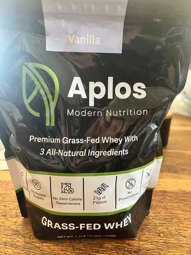 Customer photo review of Grass-Fed Whey