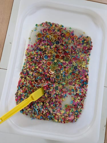 Customer photo review of 100 magnetische Spielchips (3+)