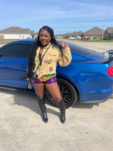 Customer photo review of Vent boho braids