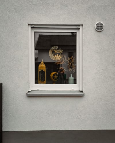 Customer photo review of Ramadan Kareem Wooden Islamic Gift Wall Art Decor - Lunate