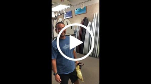 Customer video review of CJ Nelson OUTLIER X 2+1 Fin (6'3-6'9) Thunderbolt Red