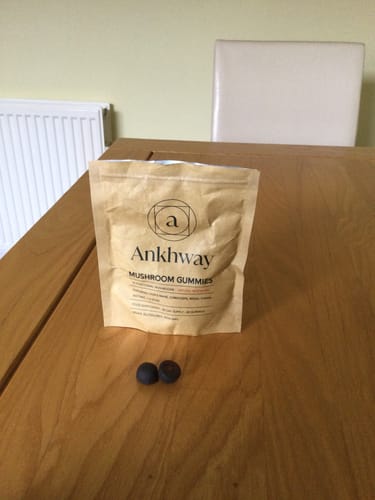 Customer photo review of Mushroom Gummies