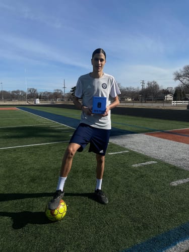 Customer photo review of SOCCERBEE PRO 2 SET (GPS tracker + VEST)