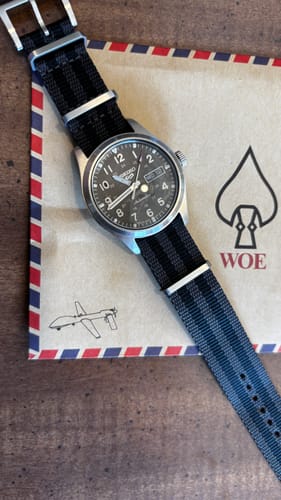 Customer photo review of 007 Bond Nylon Strap- Five Eye