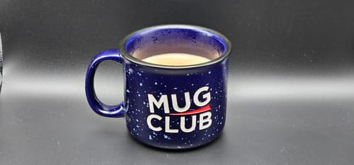 Customer photo review of Mug Club Free Mug