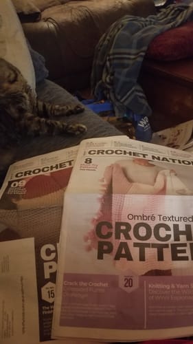 Customer photo review of Crochet Nation • 1-Issue-a-Month Subscription Plan *