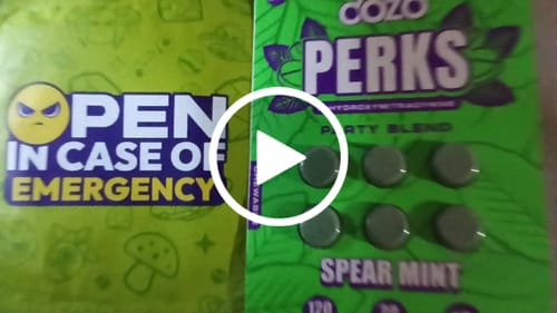 Customer video review of NEW 6ct Dozo PERKS 7-OH | 6ct (120 mg Per Pack)