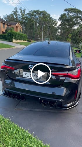 Customer video review of BMW M3 G80 M4 G82 BIG SINGLE MIDPIPE