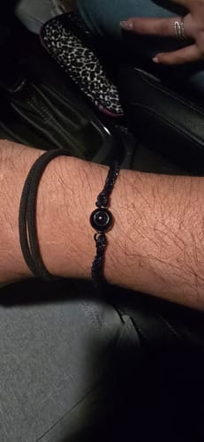 Customer photo review of Pulsera personalizada con foto