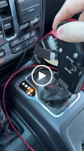 Customer video review of Jeep JL or JT Hill Killer Shifter Handle